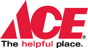 ACE Hardware Logo with quote "The Helpful Place"