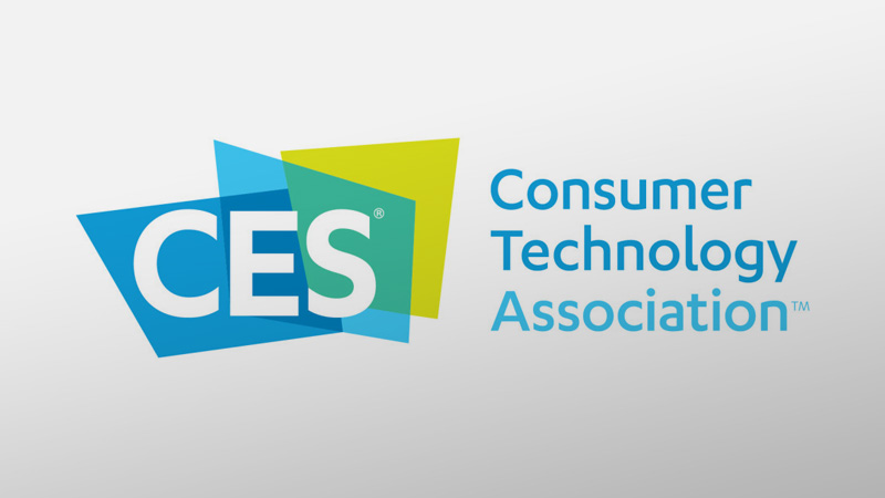 Large CES logo with words, "Consumer Technology Association" to the right.