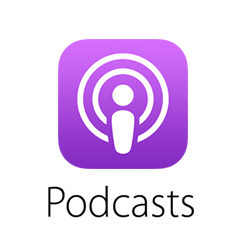 smaller Apple podcast logo