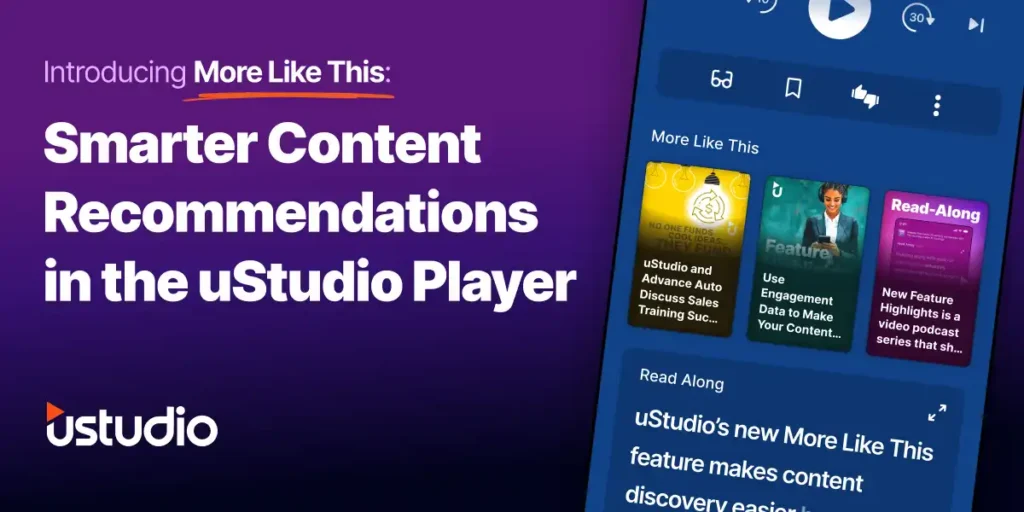 Introducing uStudio More Like This